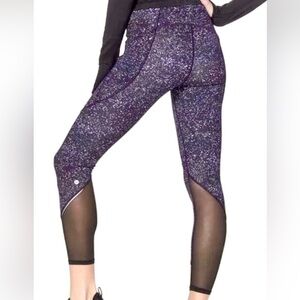 Lululemon 7/8 Gait Keeper Leggings Crystalline‎ Purple Size 4
